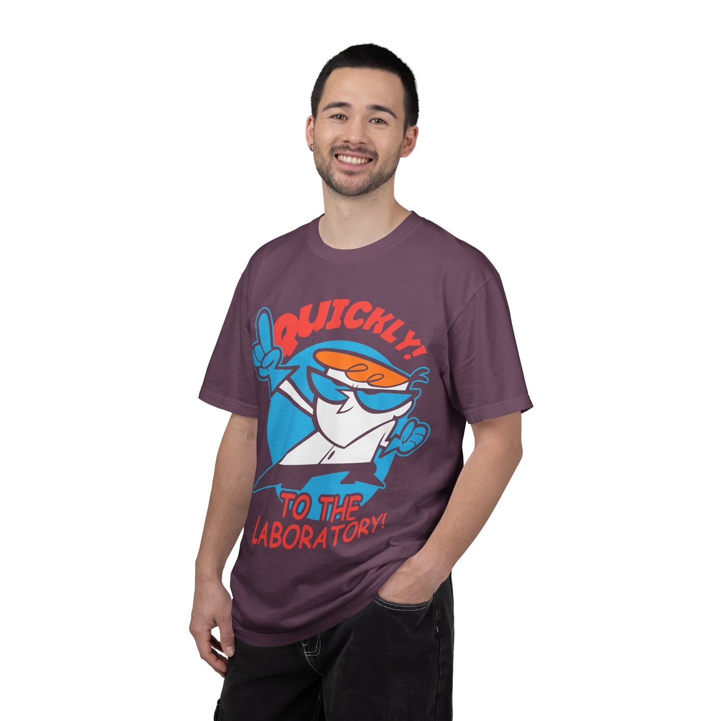 Retro Dexter-Inspired Graphic Tee