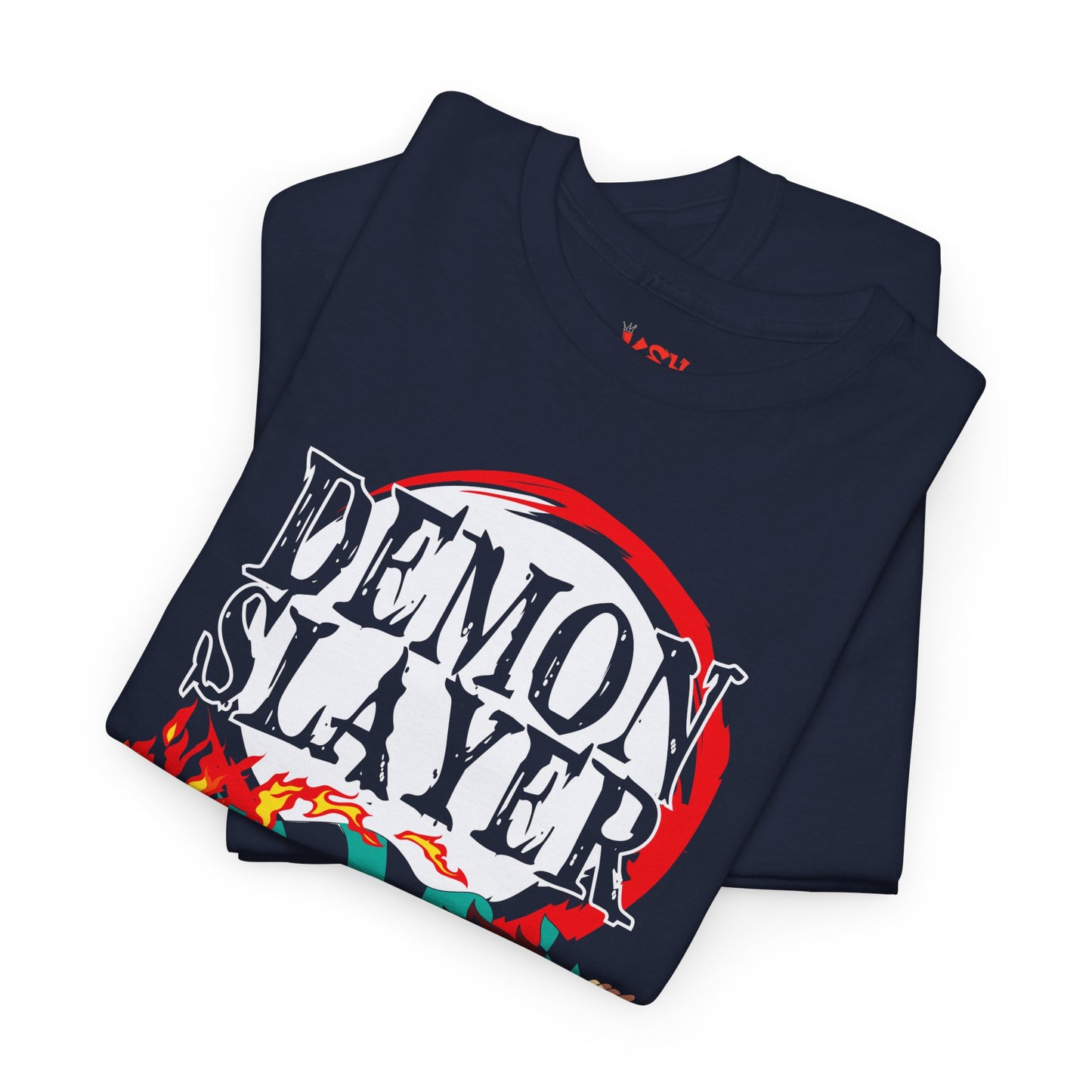 Demon Slayer Graphic Tee — Anime Flame Action Shirt