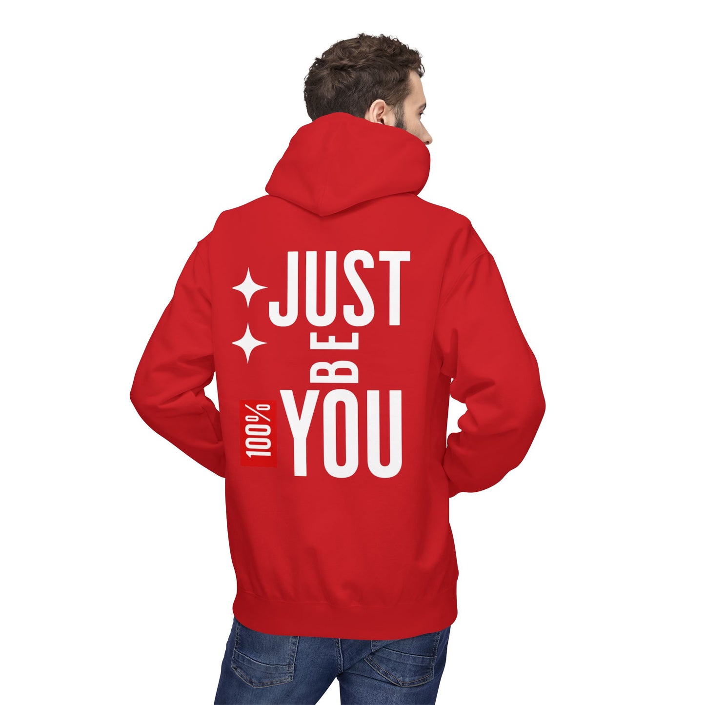 Just Be You Hoodie — 100% Be Yourself Graphic Hoodie