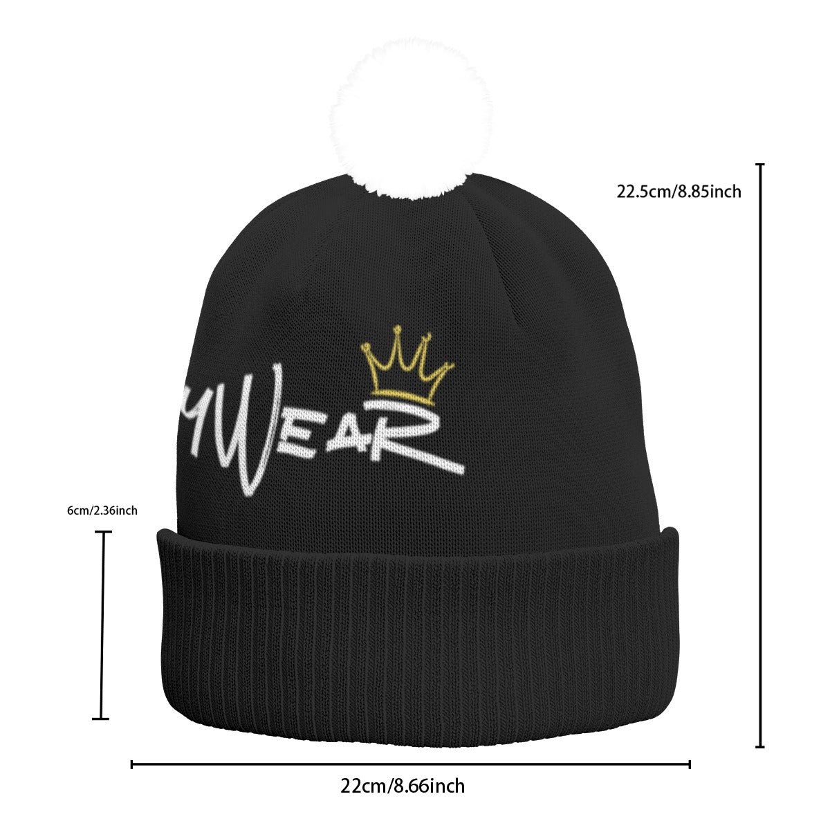 KeyWear Pom-Pom Beanie