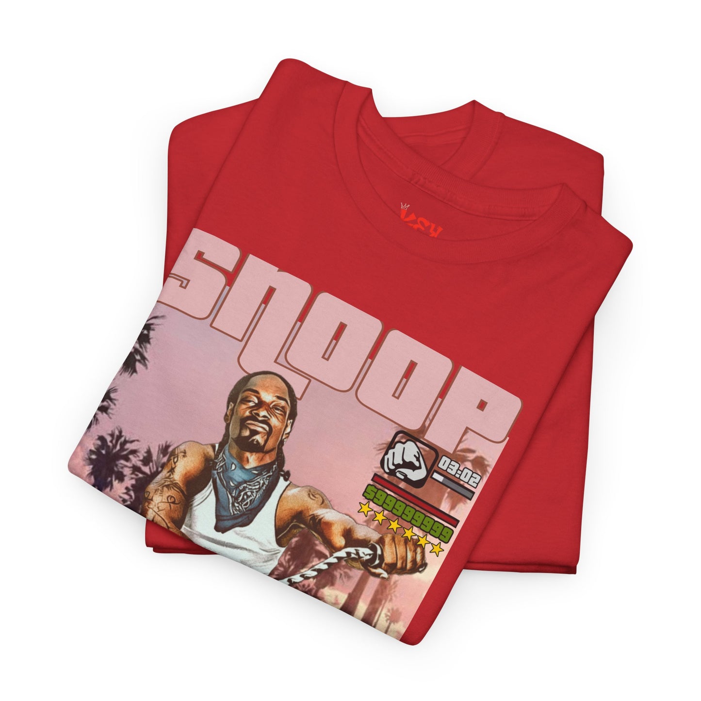 Snoop Retro Pink Hip-Hop Poster Tee