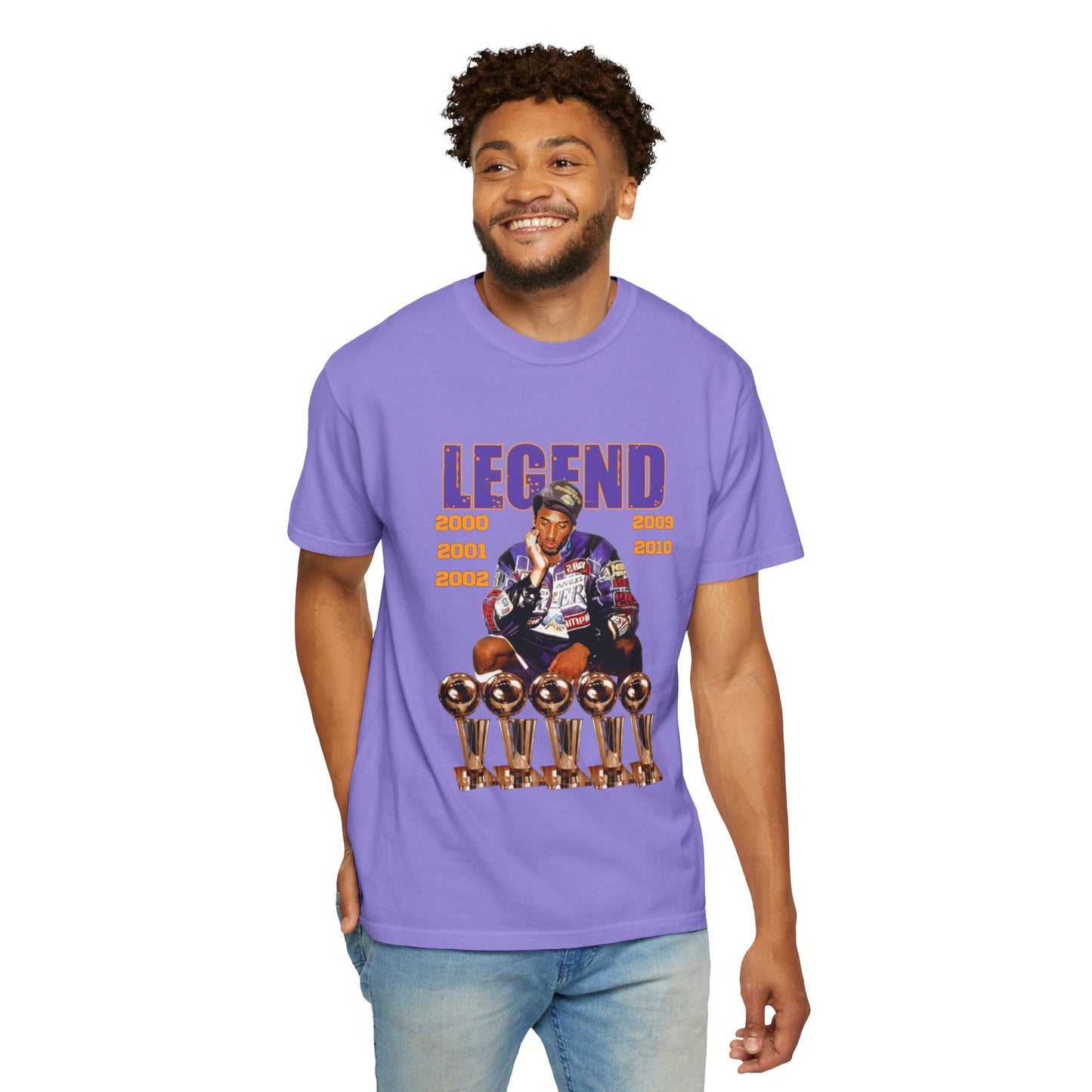 'LEGEND' Kobe Retro MVP Championship Graphic T-Shirt