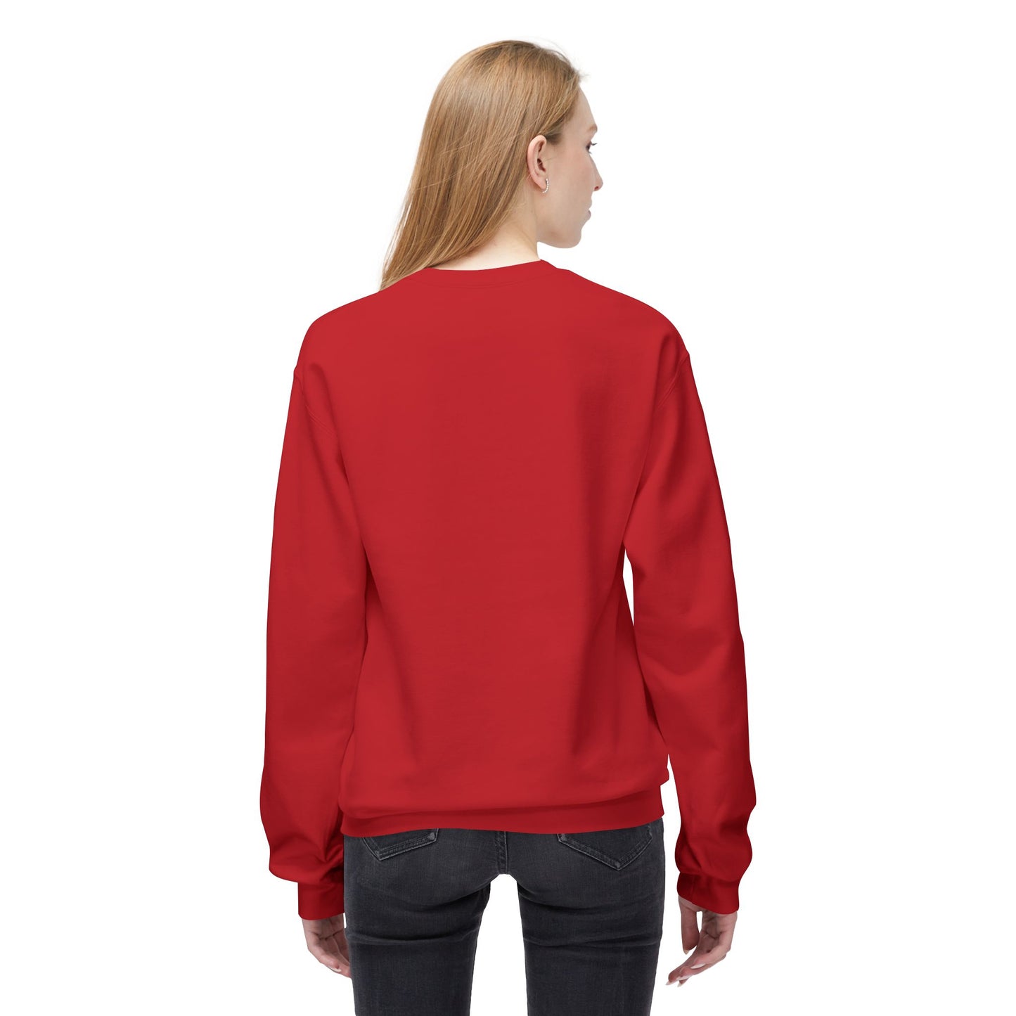 Red Monogram Lip Crewneck Sweatshirt