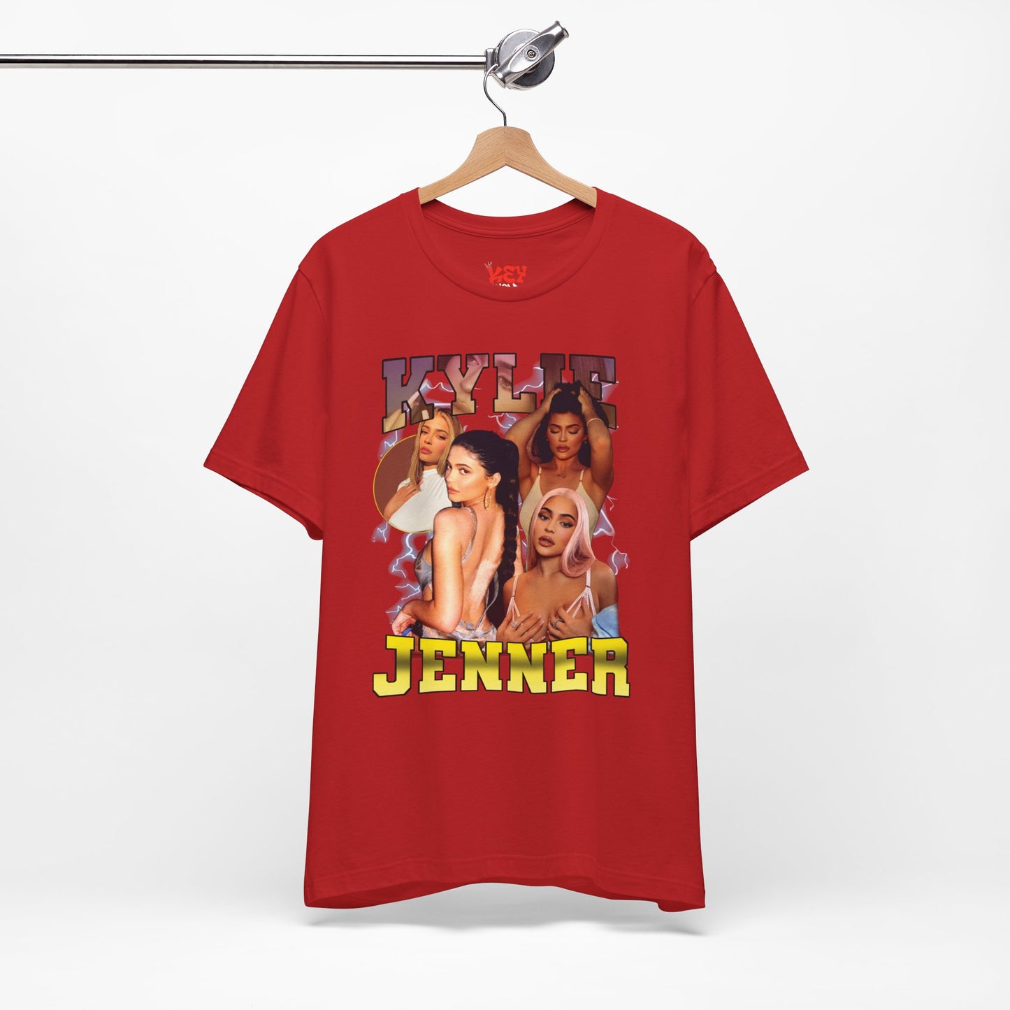 Bootleg Kylie Jenner Graphic Tee — Retro Collage