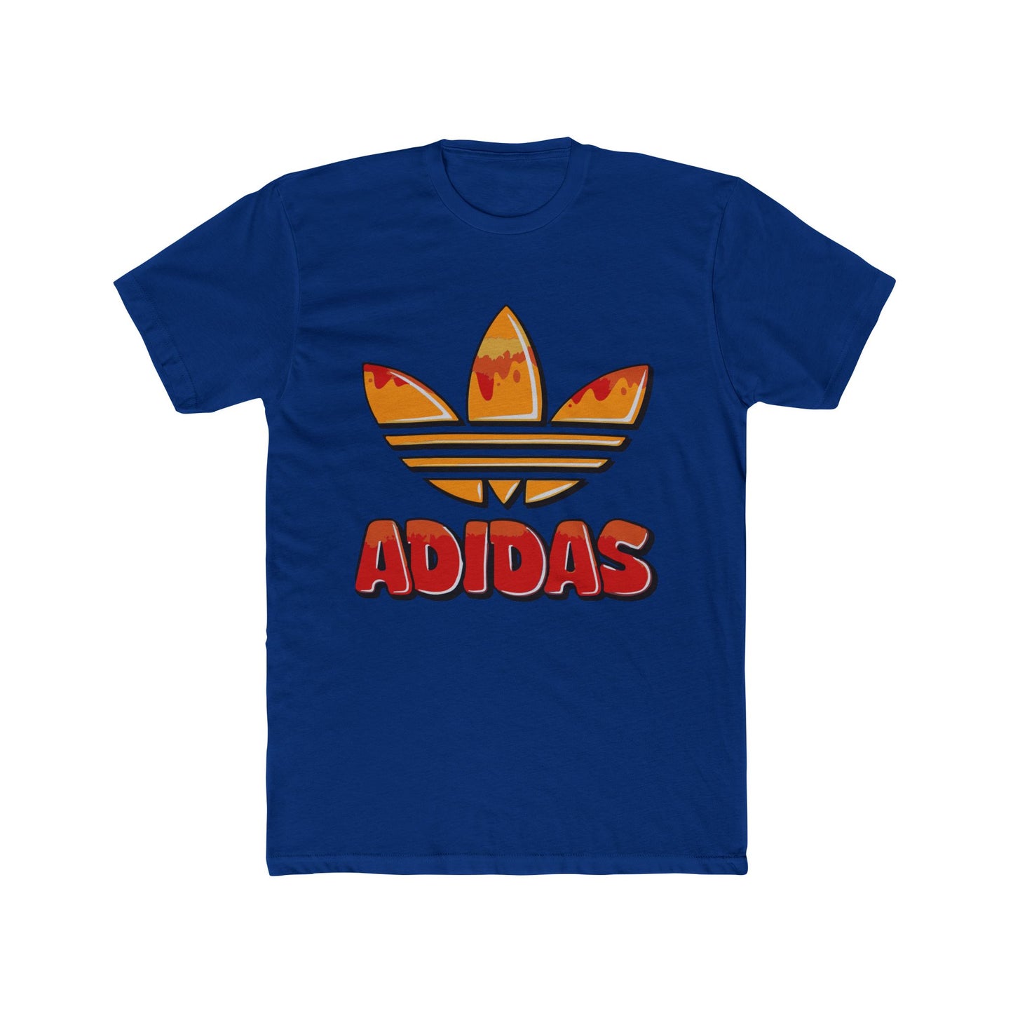 Vintage Flame Adidas Logo T-Shirt