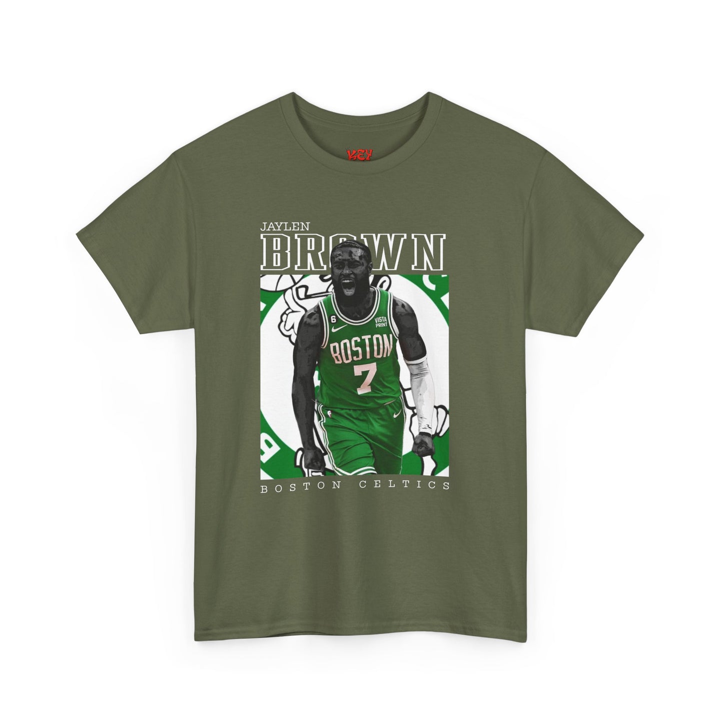 Jaylen Brown Boston Celtics Graphic Tee — NBA Player Basketball Fan Shirt