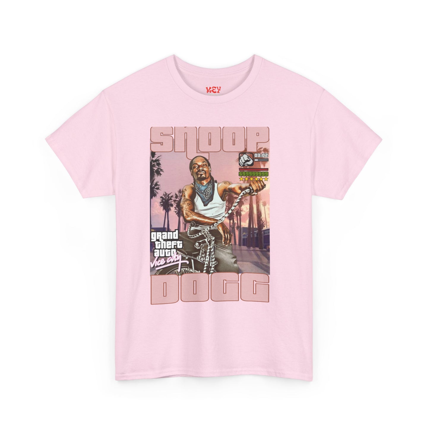 Snoop Retro Pink Hip-Hop Poster Tee