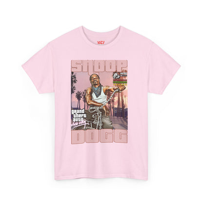 Snoop Retro Pink Hip-Hop Poster Tee