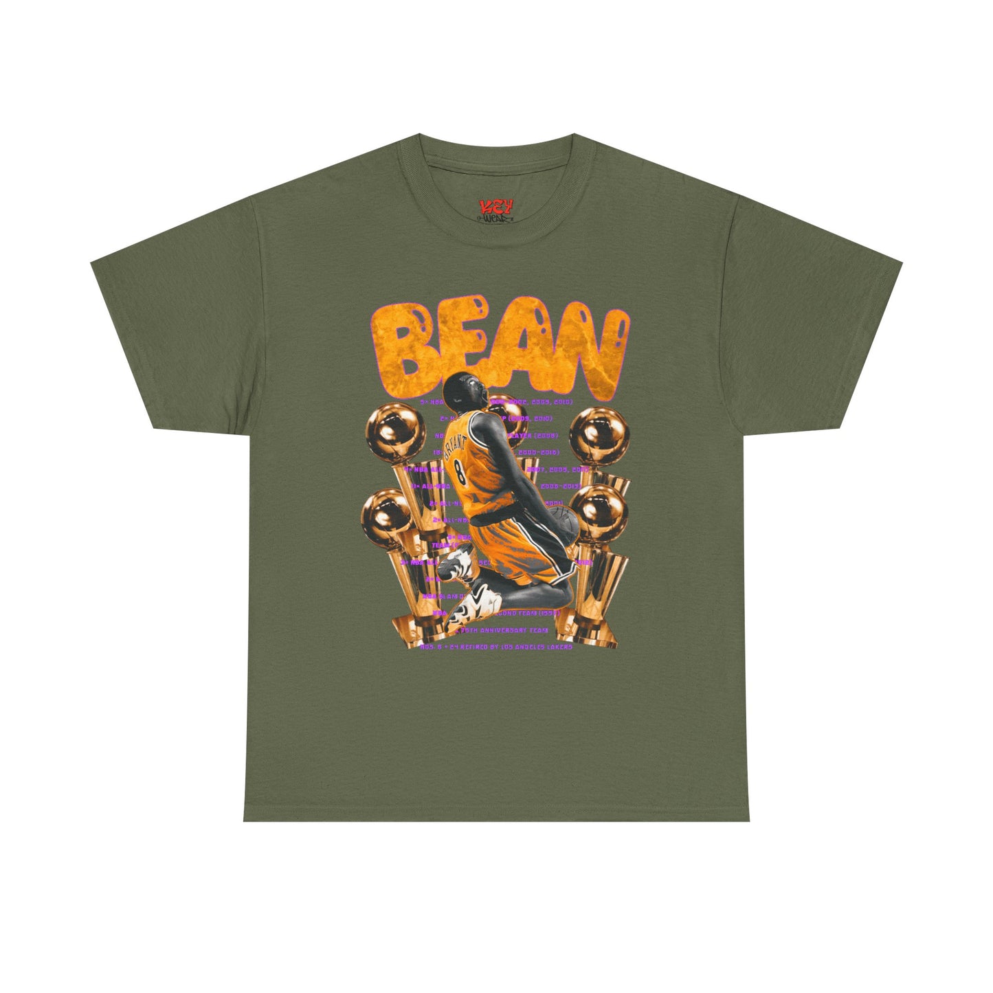 Kobe "Bean" Bryant Unisex Heavy Cotton Tee