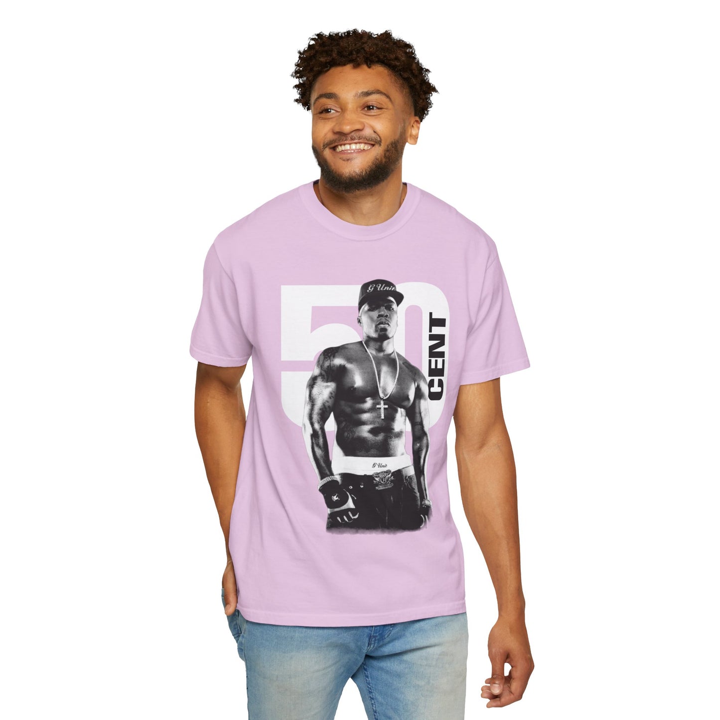 Retro 50 Cent Graphic T-shirt