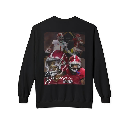 Jameson Alabama Crimson Tide Custom Fleece Sweatshirt - KeyWear Graphic Edition