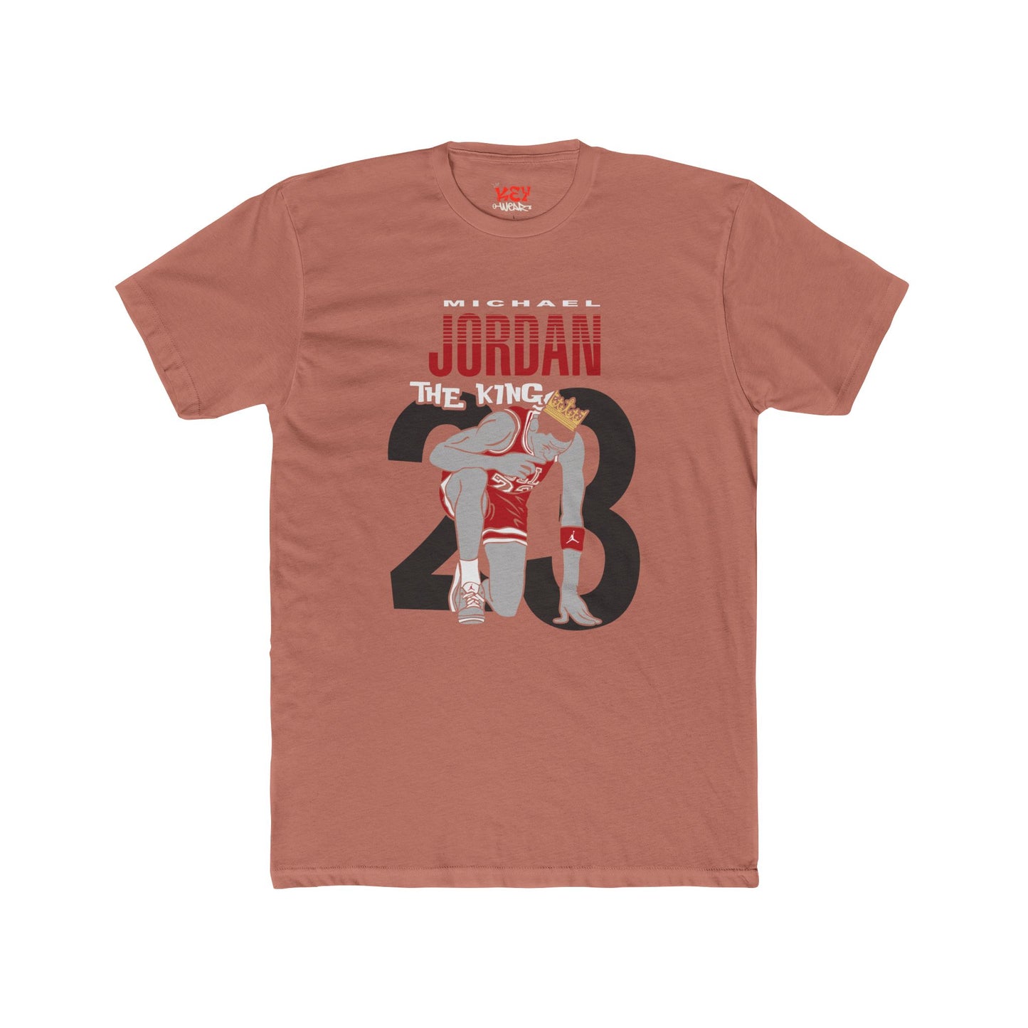 Jordan 23 Graphic Tee — "The King" Vintage Basketball T‑Shirt