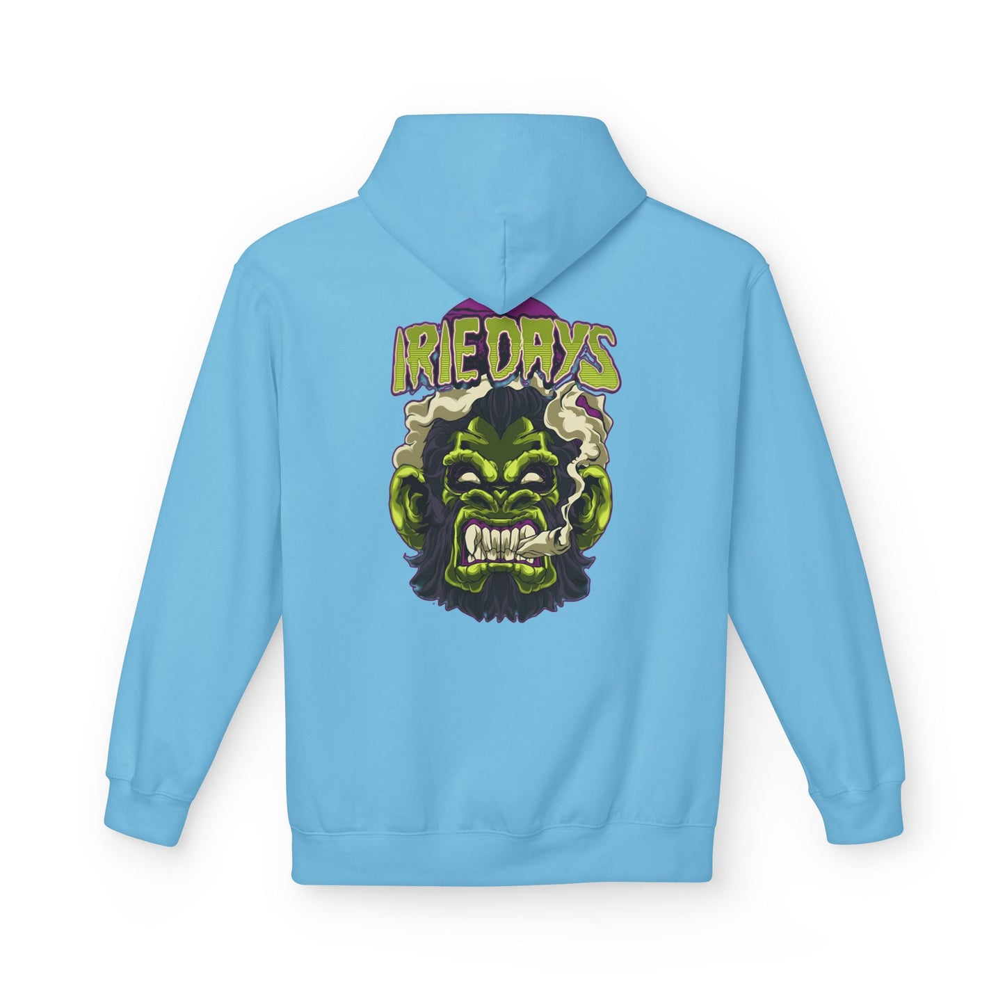 Irie Days Gorilla Graphic Hoodie — Green Monster Streetwear Pullover