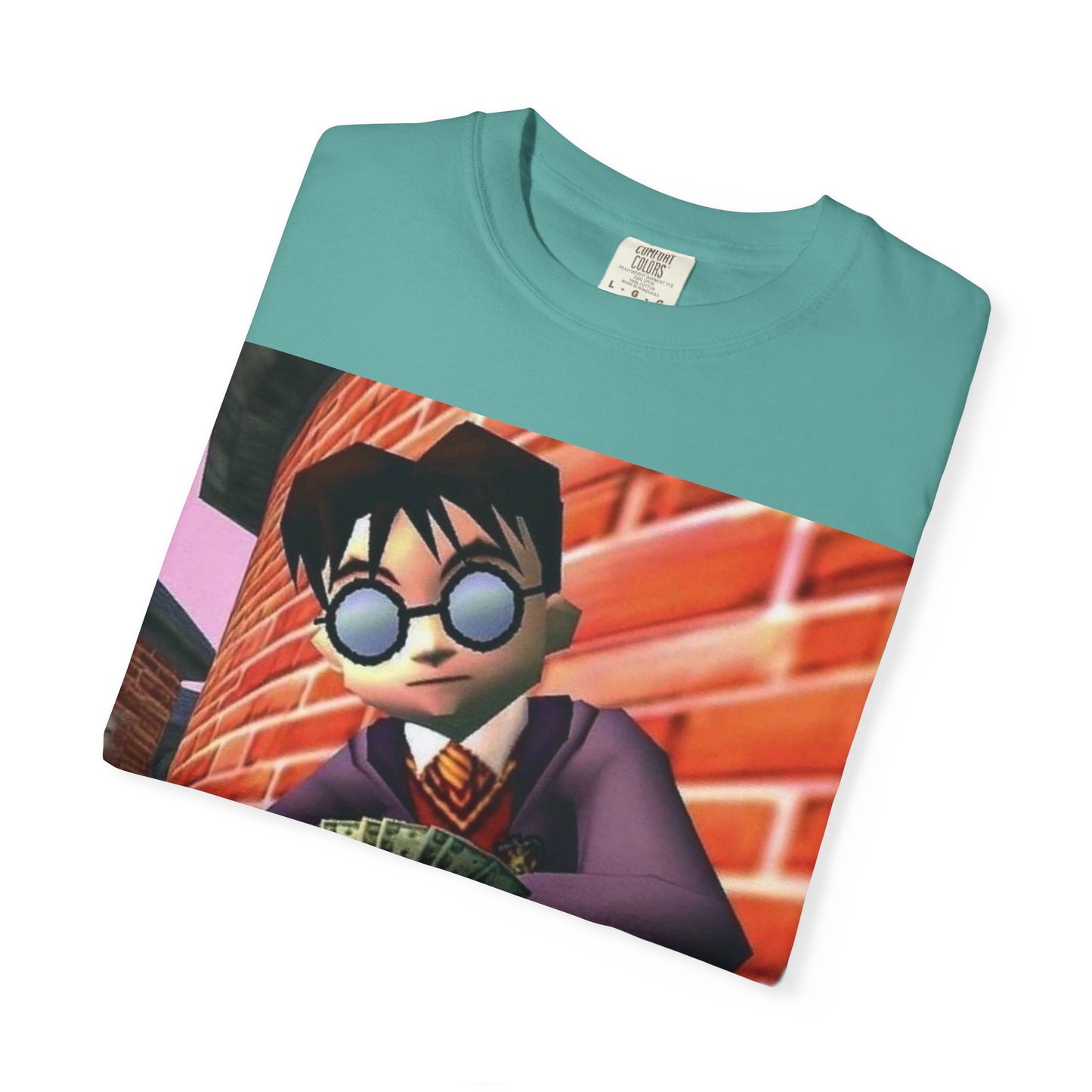 Harry Potter Retro Gamer Cash Graphic T-Shirt