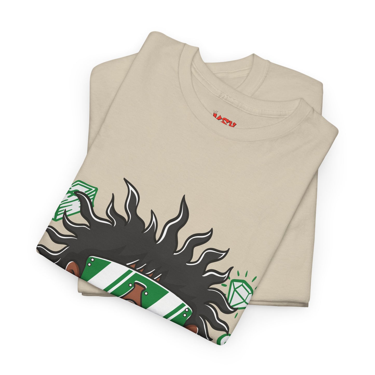 Money Eyes Graphic Tee — Cool Streetwear Cartoon Character T-Shirt