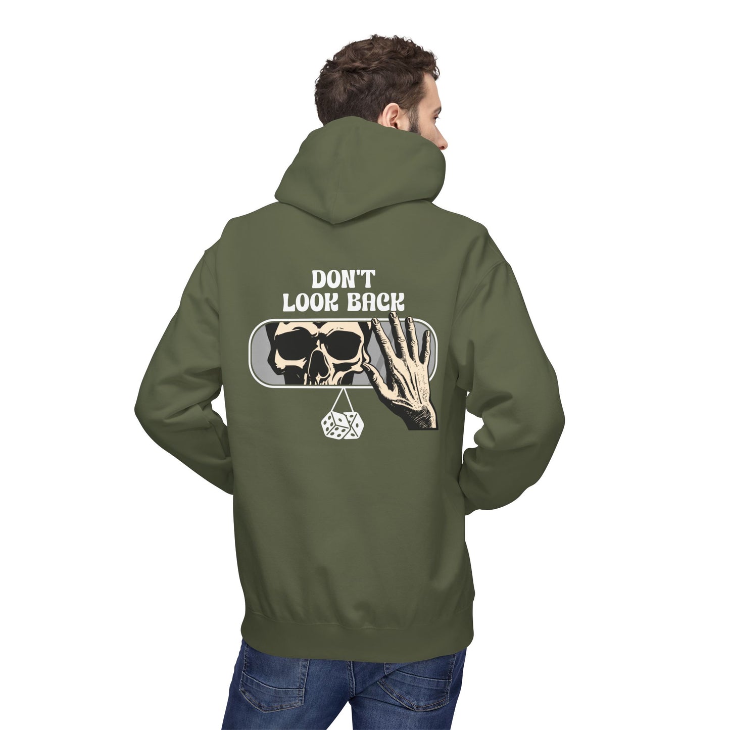 Skull 'Don't Look Back' Hoodie