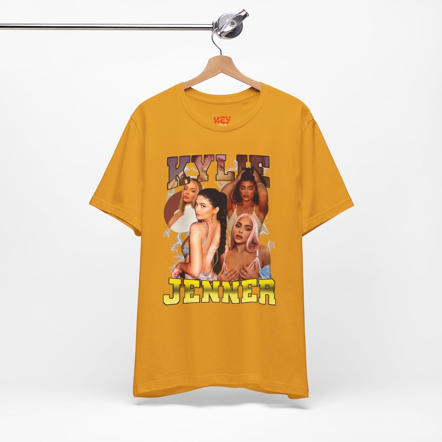 Bootleg Kylie Jenner Graphic Tee — Retro Collage