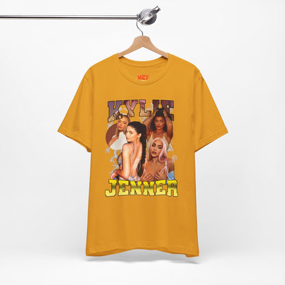 Bootleg Kylie Jenner Graphic Tee — Retro Collage