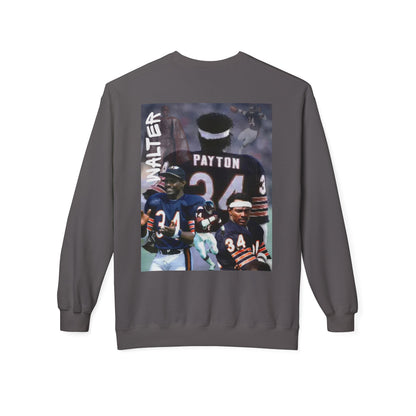 Walter Payton Tribute Crewneck Sweatshirt - Unisex Midweight Fleece