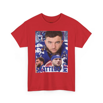 Skatebo Jam Graphic Tee — Retro Collage Skate Portrait T-Shirt