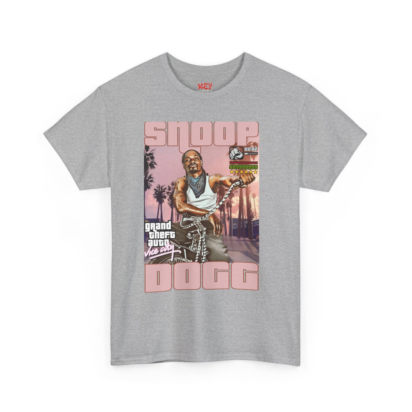 Snoop Retro Pink Hip-Hop Poster Tee
