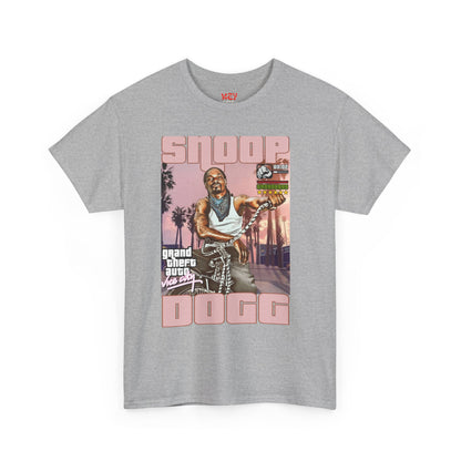 Snoop Retro Pink Hip-Hop Poster Tee
