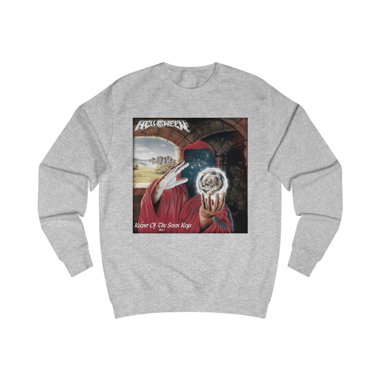 Heavy Metal Album Art Sweatshirt — 'Resist Of The Sine Vie' Graphic Crewneck