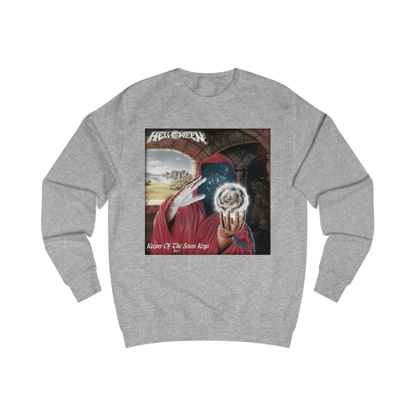 Heavy Metal Album Art Sweatshirt — 'Resist Of The Sine Vie' Graphic Crewneck