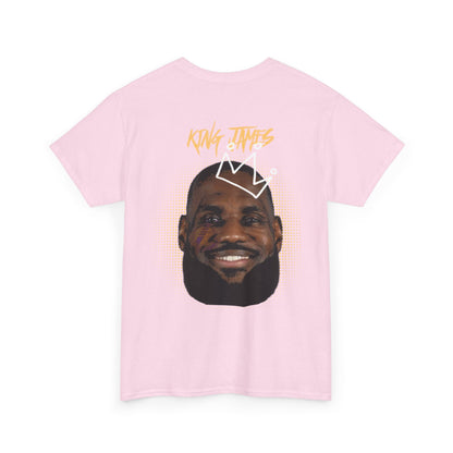 'King'  James Crown Face T-shirt