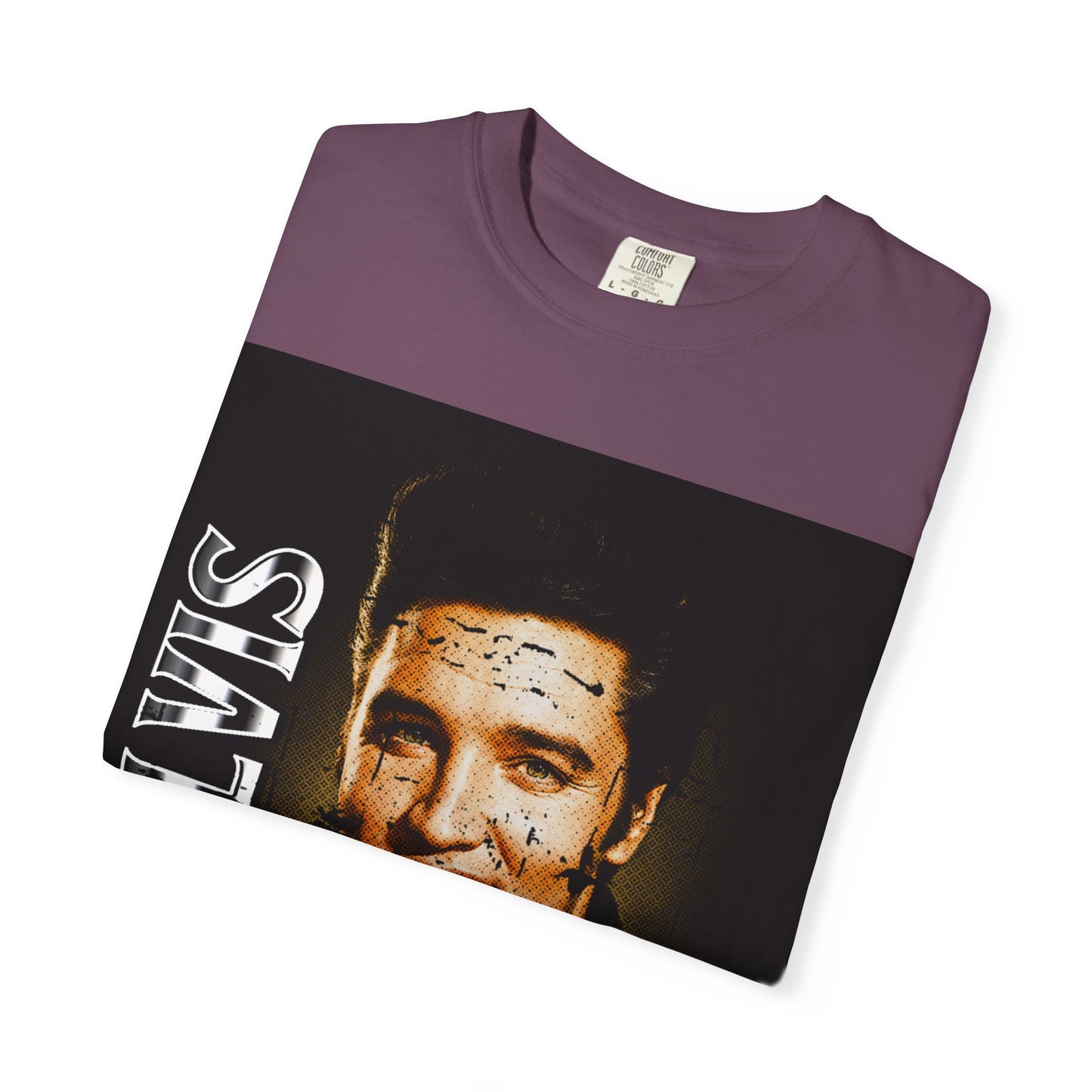 Elvis Vintage Rock Legend Portrait T-Shirt