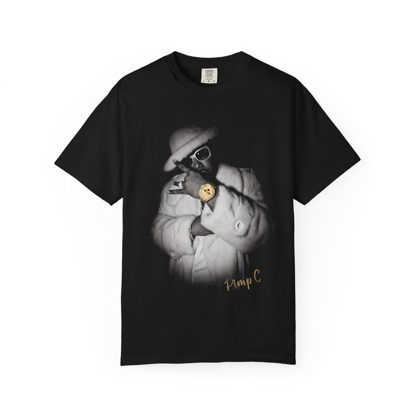 Pimp C Tribute T-Shirt – Retro Rap Icon Graphic Tee