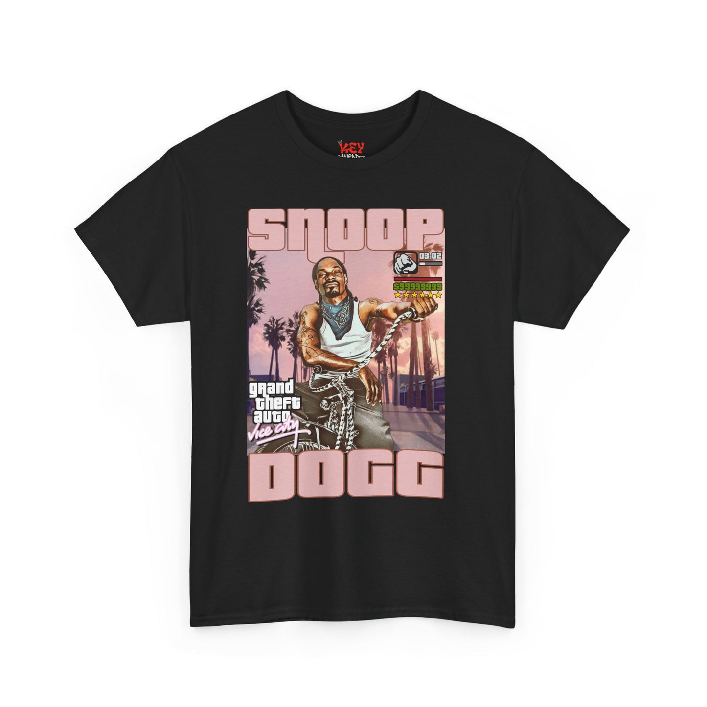 Snoop Retro Pink Hip-Hop Poster Tee