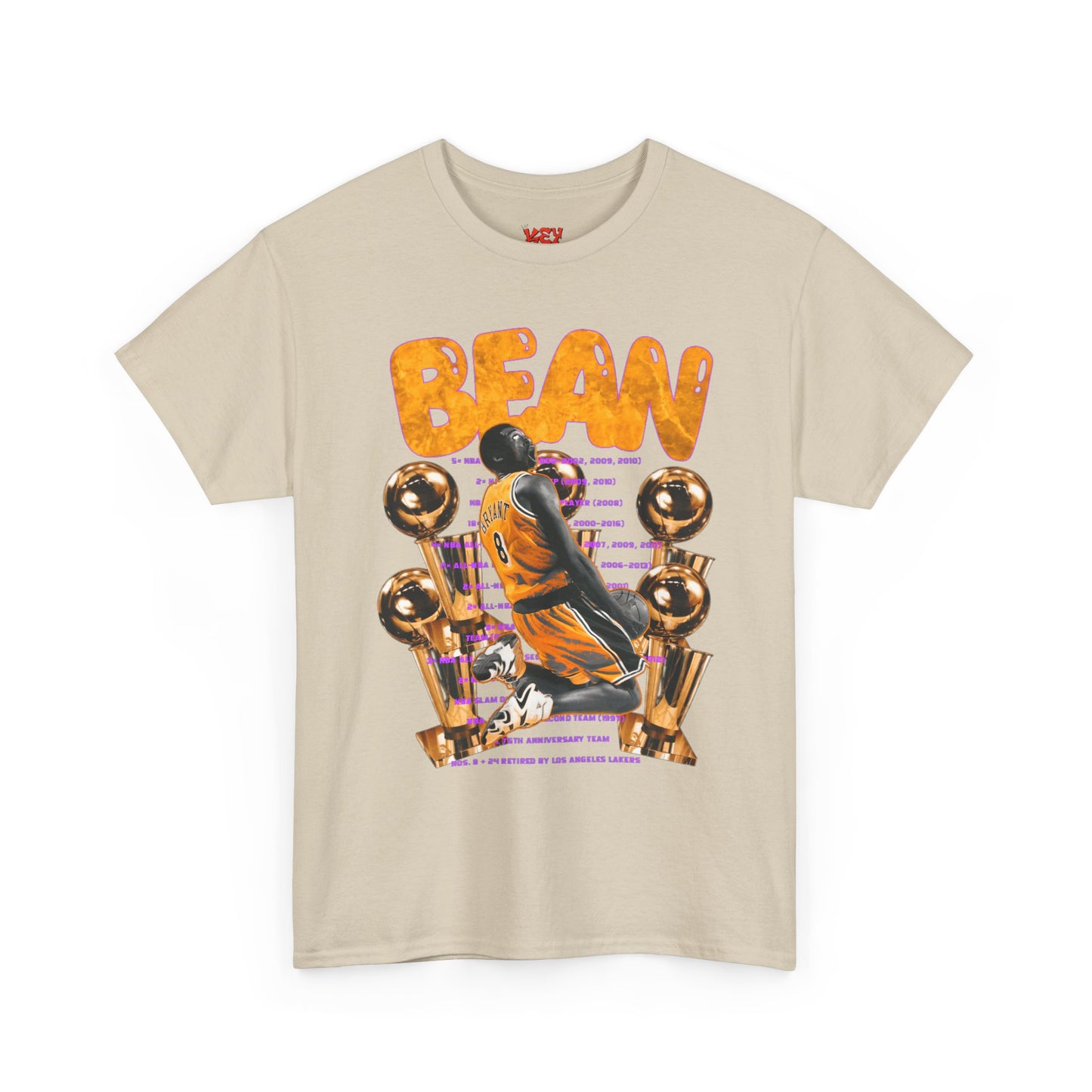 Kobe "Bean" Bryant Unisex Heavy Cotton Tee