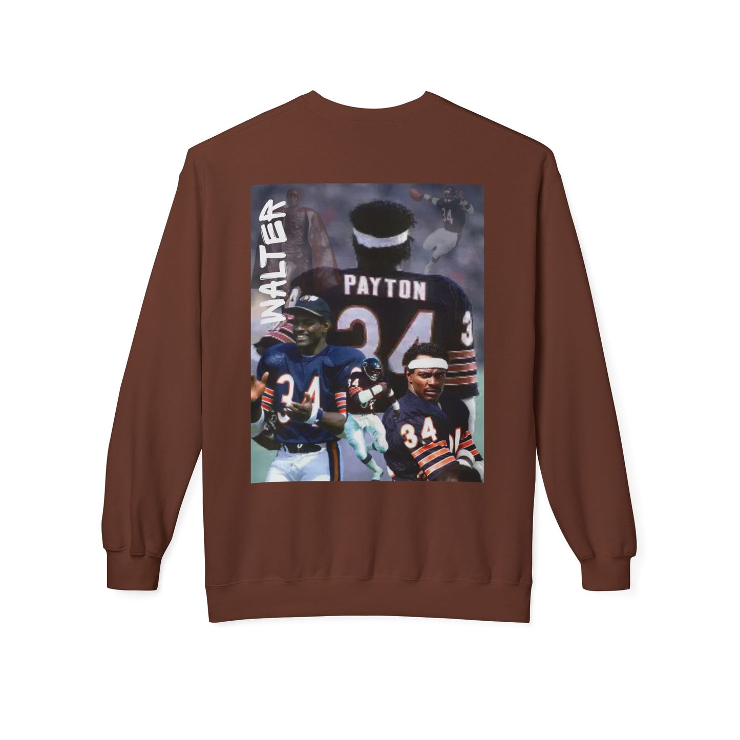Walter Payton Tribute Crewneck Sweatshirt - Unisex Midweight Fleece