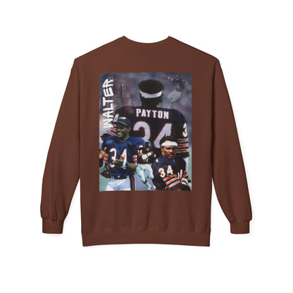 Walter Payton Tribute Crewneck Sweatshirt - Unisex Midweight Fleece