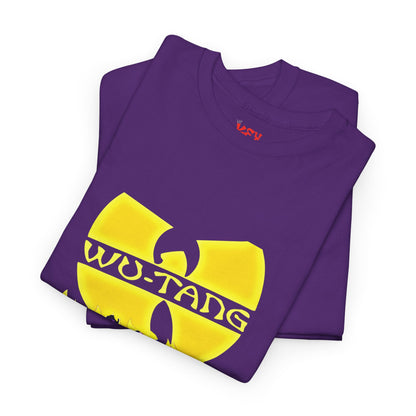 Wu-Tang Clan Logo Photo Tee — Yellow Icon Graphic T-Shirt