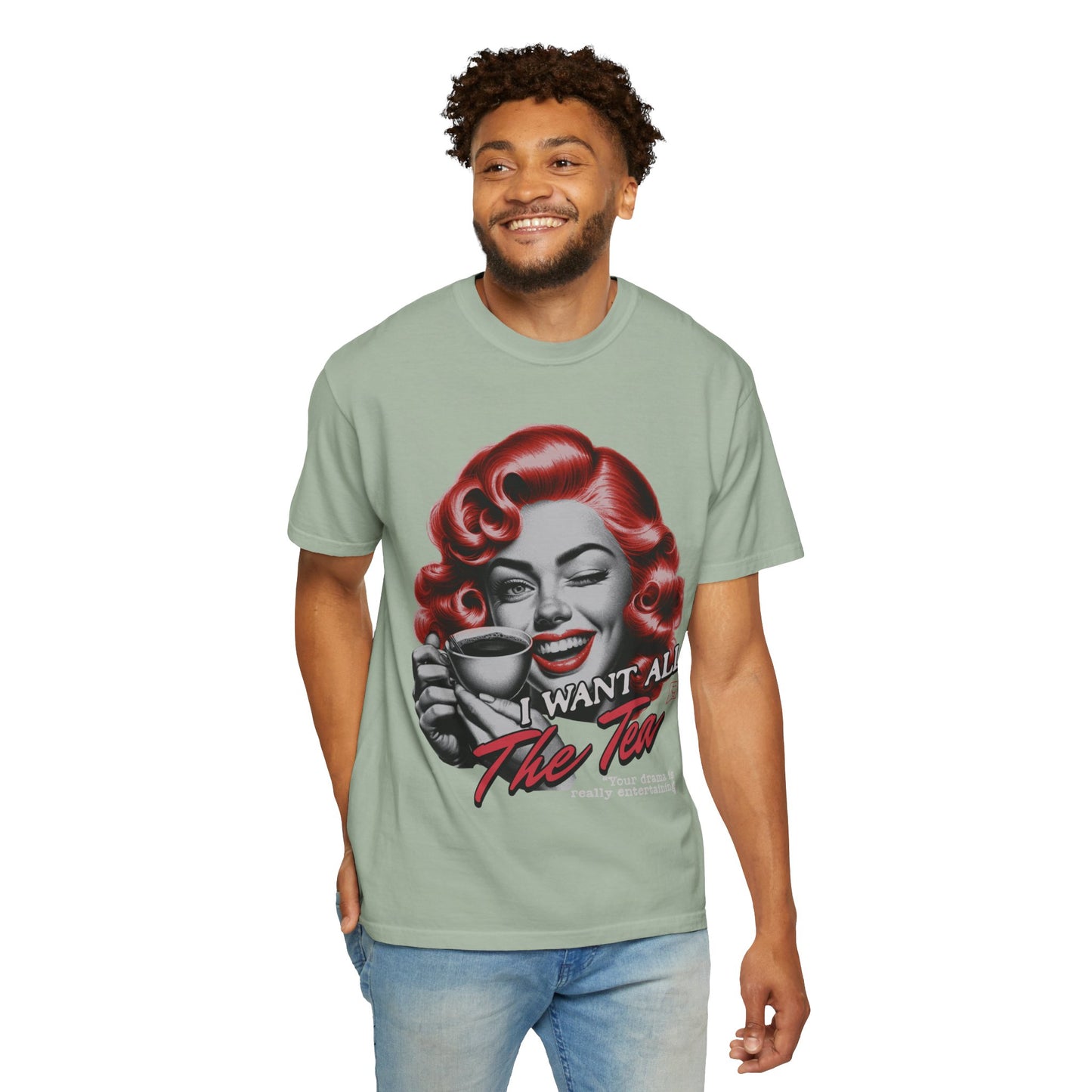 "I Want All The Tea" Retro T-shirt