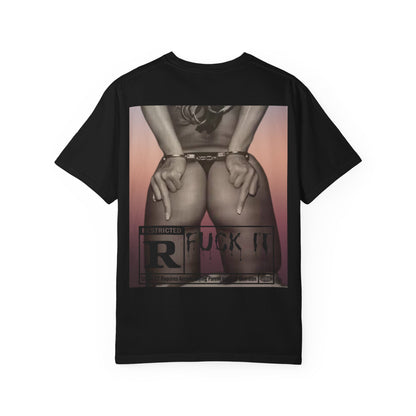Keywear Customs Graphic T-Shirt — 'Fuck It' Back Print Provocative Streetwear