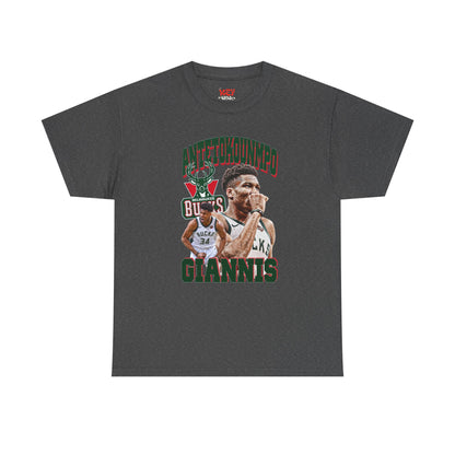 Giannis Antetokounmpo Unisex Heavy Cotton Tee - Basketball Fan Apparel