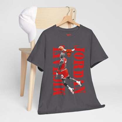 Michael Jordan Unisex Heavy Cotton Tee - Classic Basketball Style