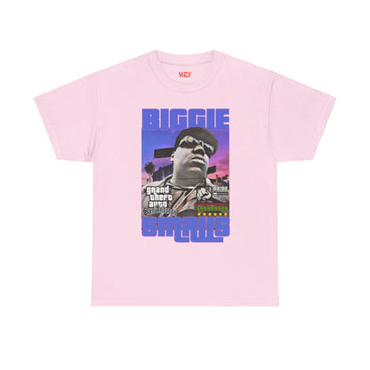 Biggie Tee — Retro Dragon Warrior Graphic T‑Shirt