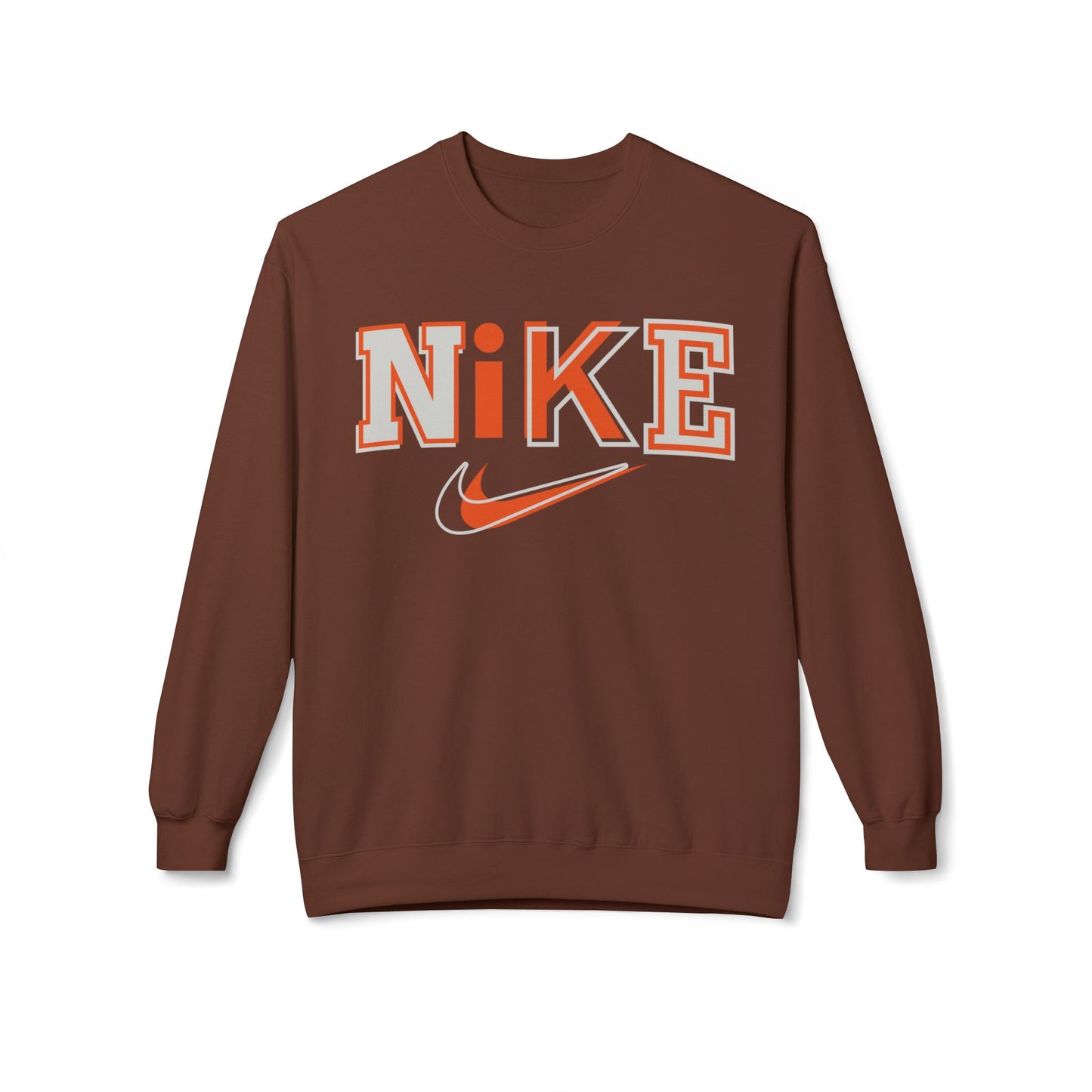 'NIKE' Retro Crewneck