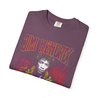 Jim Retro Rock Portrait T-Shirt — Vintage Psychedelic Band Graphic