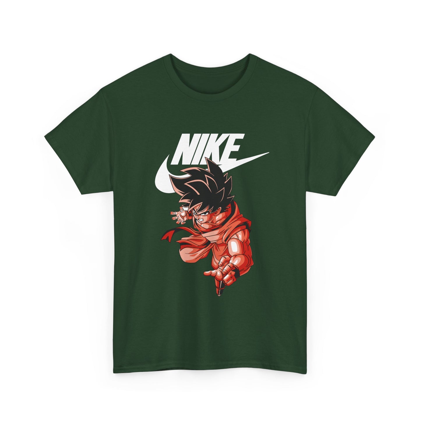 Nike x Anime Kid Graphic Tee — Retro Goku-Inspired Streetwear