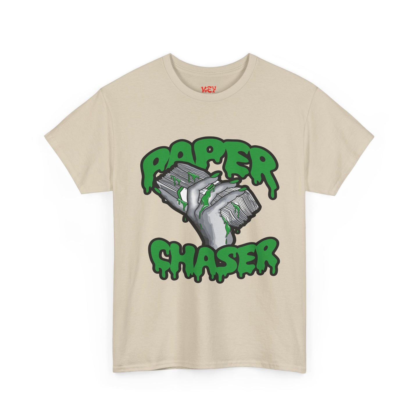 Paper Chaser T-Shirt —KeyWear Graphic Money Stack Streetwear Tee