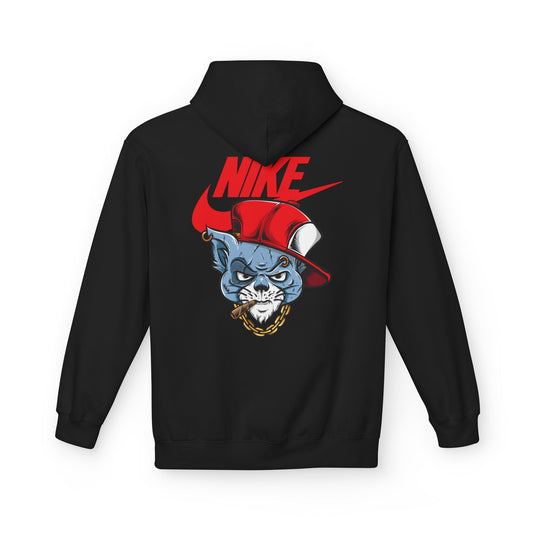 'Nike' Urban Cat Graphic Pullover