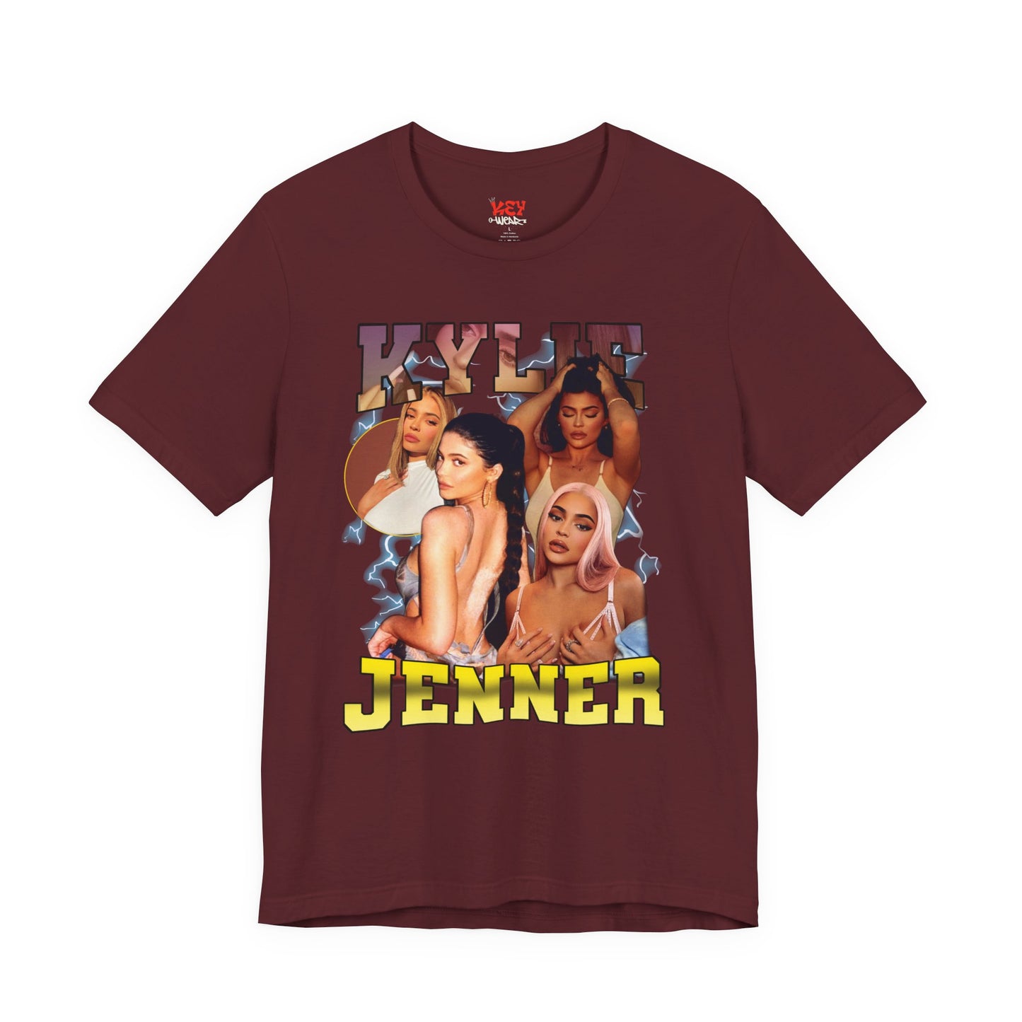 Bootleg Kylie Jenner Graphic Tee — Retro Collage