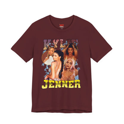 Bootleg Kylie Jenner Graphic Tee — Retro Collage