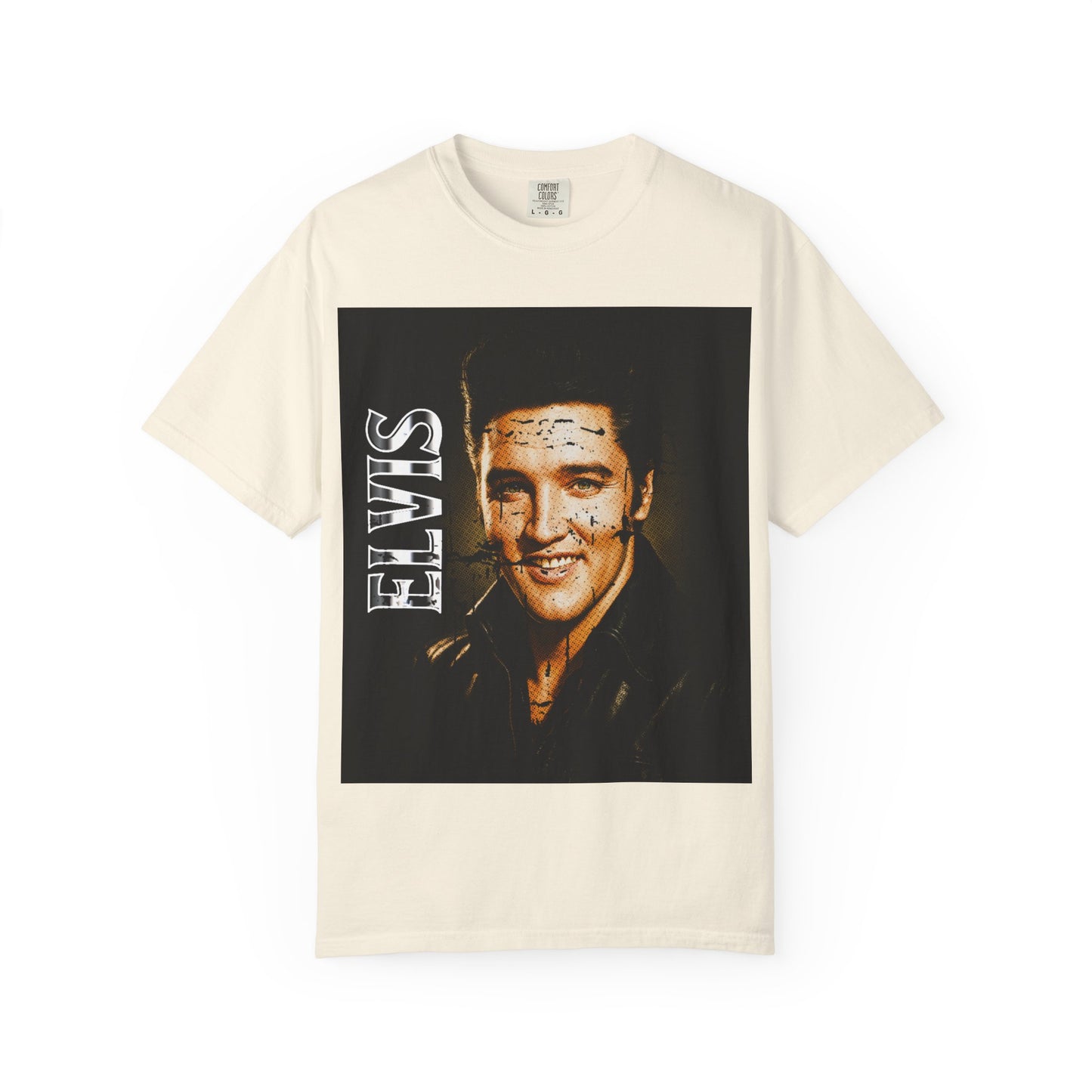 Elvis Vintage Rock Legend Portrait T-Shirt