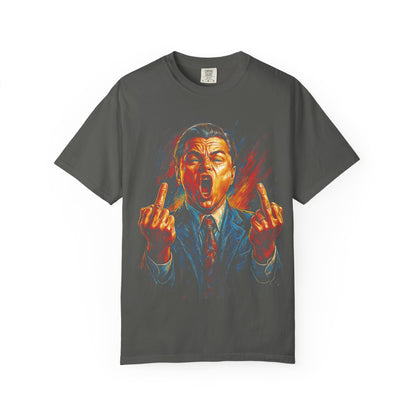 Wolf On Wall Street Middle Finger